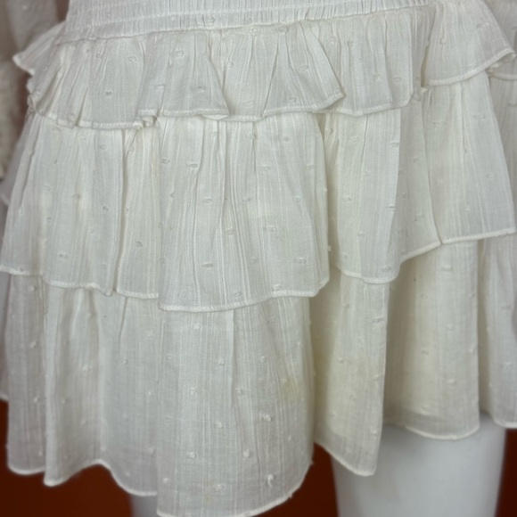 ASTR THE LABEL WHITE MARIETTA CINCHED BUST CUTOUT MINI DRESS Small. C18 - Picture 9 of 16